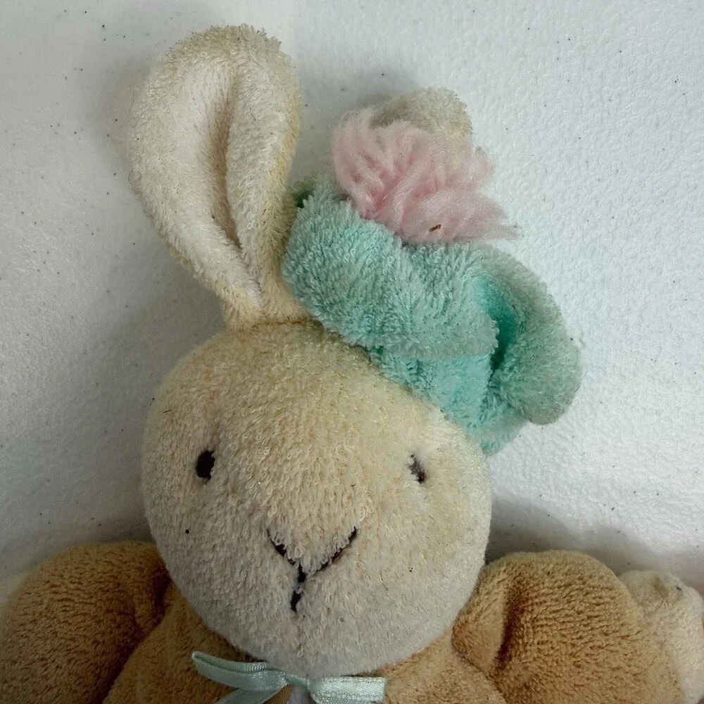 Vintage Eden Frederick Warne Baby Bunny Rabbit Rattle Stuffed‎ Animal Plush